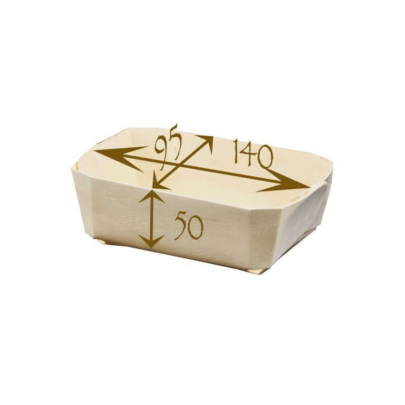 Panibois Prince wooden baking moulds, available in a case of 240. Ideal for baking bread, cakes, and pastries. Eco-friendly, durable, and perfect for professional kitchens.