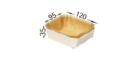 Panibois Petit Prince wooden baking moulds, sold in a case of 400. Perfect for baking small loaves, cakes, and pastries. Eco-friendly, durable, and ideal for professional use.