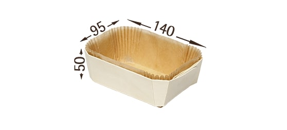 Panibois Prince wooden baking moulds, available in a case of 240. Ideal for baking bread, cakes, and pastries. Eco-friendly, durable, and perfect for professional kitchens.